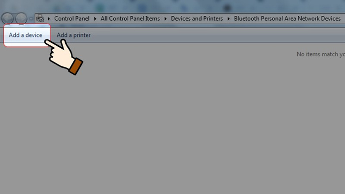 Chọn Add a device