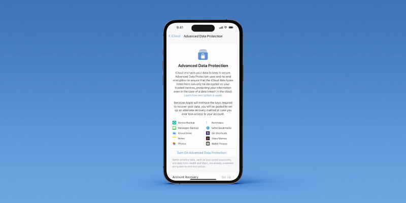 Bảo vệ dữ liệu nâng cao cho iCloud